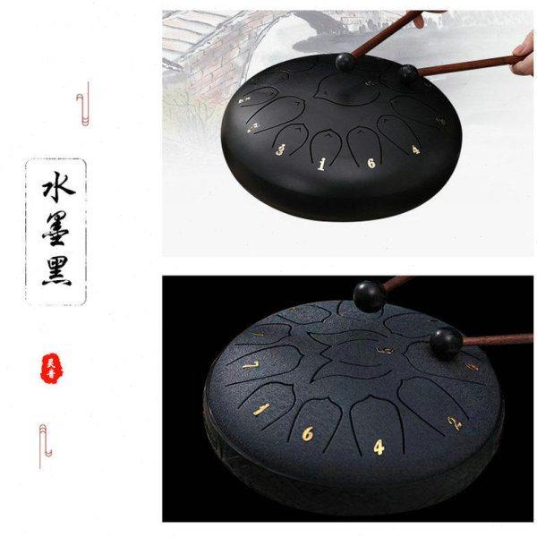 儿童打击乐器彩色空灵鼓10寸13音莲花鼓梵音鼓初学者手鼓,淘宝优惠券,粉丝福利购,淘宝优惠卷