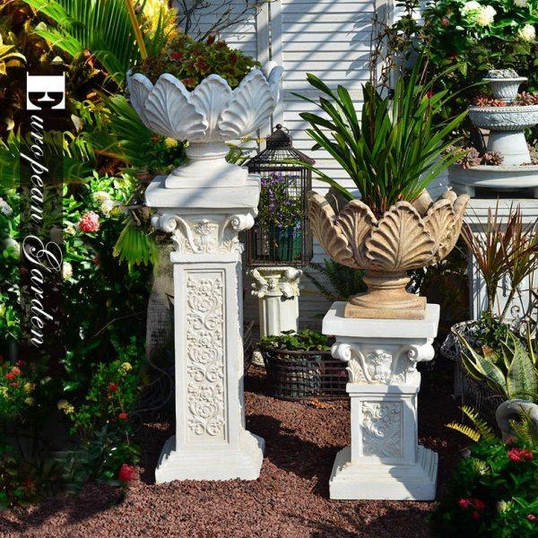 欧式高档罗马柱子花盆别墅门口大号落地阳台庭院花园底座摆件花架,淘宝优惠券,粉丝福利购,淘宝优惠卷
