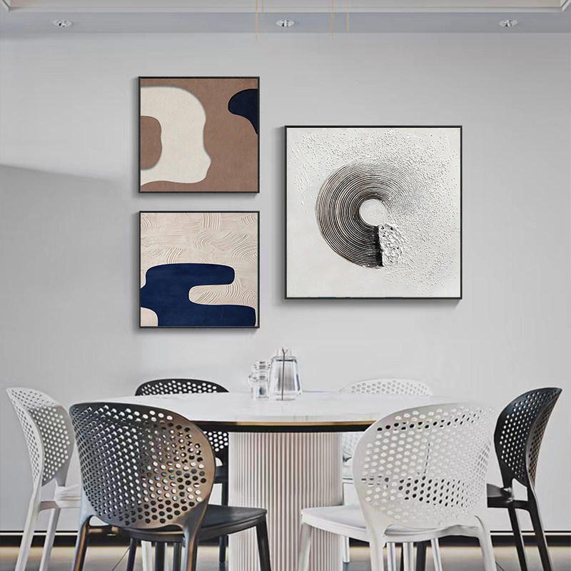 客厅沙发背景墙挂画黑白灰抽象入户E玄关现代装饰画餐厅床头墙壁,淘宝优惠券,粉丝福利购,淘宝优惠卷