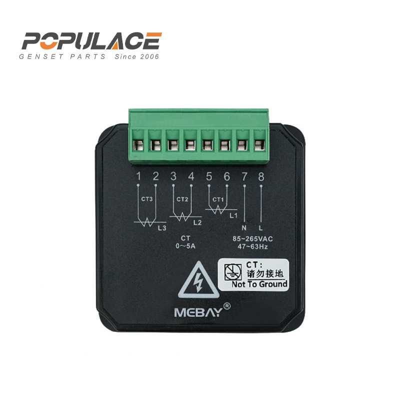 GV23AT相交流电流表 柴油发电机组控制器仪表自动检测保护控制屏 - 图0