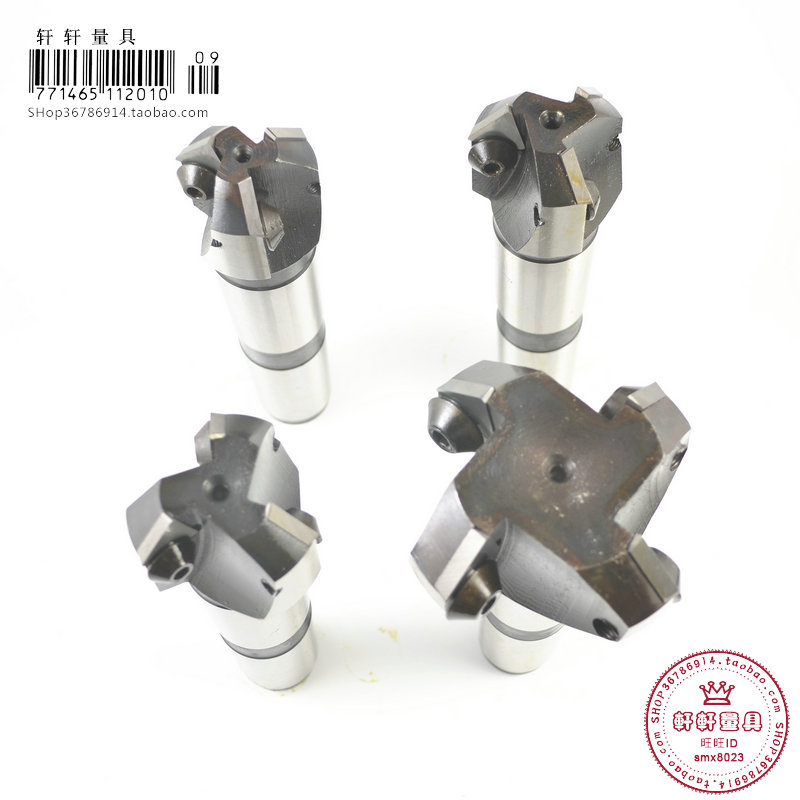 莫氏MT4号锥柄钨钢合金o可转位倒角刀器 机夹装刀片45/60/90/120 - 图1