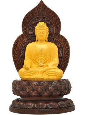 阿弥陀佛释d迦牟尼地藏王观音菩萨弥勒佛像摆件居家供奉家用三宝