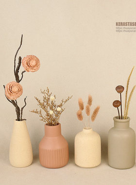 装饰品摆件家居饰品北欧干燥花轻奢奶油风电视玄关柜Z新家里摆设