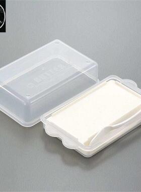 Butter Dish Box Container Transparent Plastic Storage Box Ch