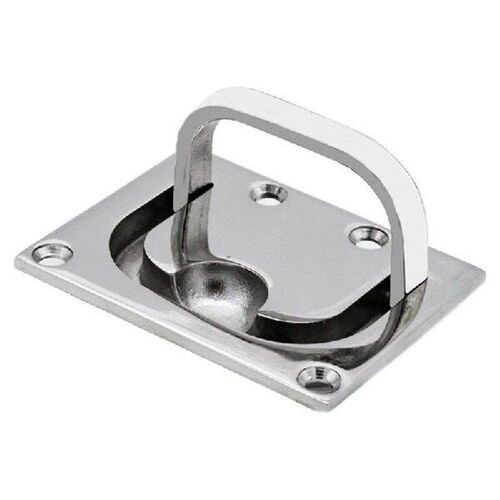 Stainless Steel Ring Pull Handle Square Floor Buckle Handle - 图0