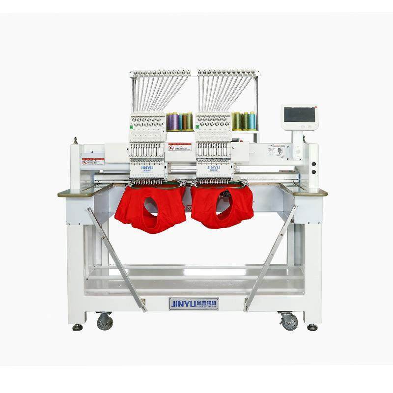 /金誉缝纫绣花机双头成衣绣机帽绣机平绣机自动电脑绣花机,淘宝优惠券,粉丝福利购,淘宝优惠卷