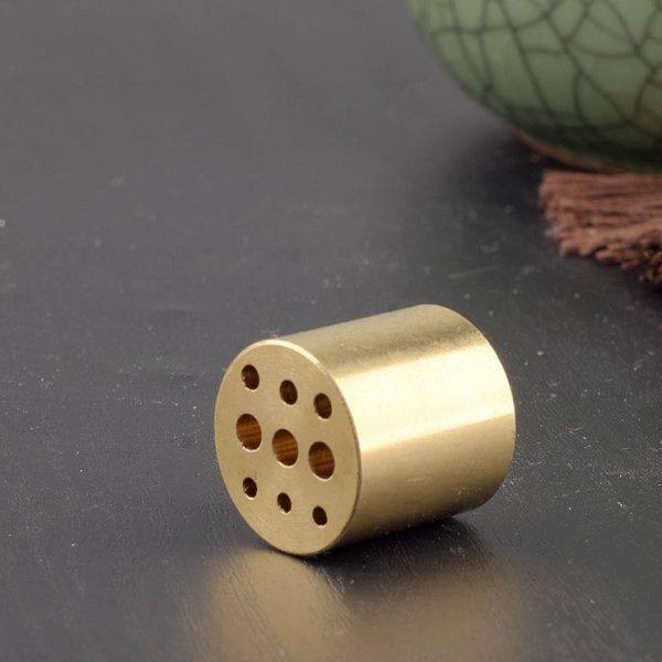 纯铜香插盘香架实心家用中式香插九孔线香座坐支架香炉香托香夹,淘宝优惠券,粉丝福利购,淘宝优惠卷