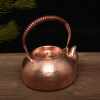 Copper teapot, copper teapot, copper kettle, copper teapot, retro teapot, handle ring, copper kettle, 1300ml