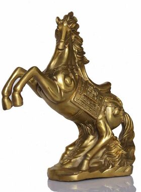 泰山慈航阁 铜马摆件十二生肖马摆件
