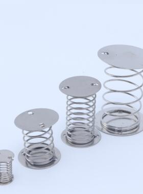 DIY手工弹簧配件双面创意照片粘土制作创意娃娃车秋千压缩弹簧