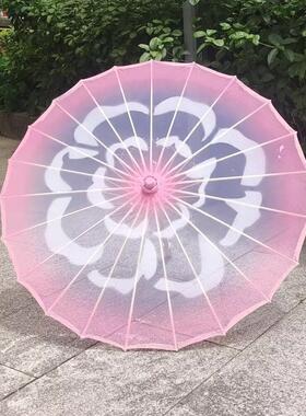 舞蹈伞茉莉花开茉莉情怀古典傣族清明雨上雨涧春行图舞蹈晚同款伞
