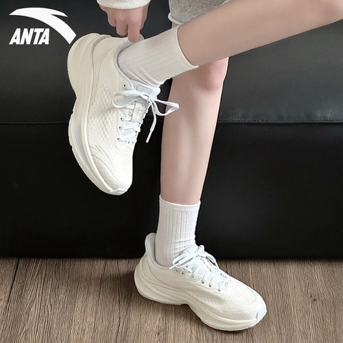 安踏毒刺7代女鞋减震跑步鞋2026新款中考体测跑鞋夏季透气运动鞋 - 图1