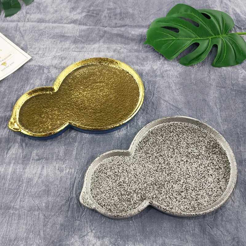 日式料理餐具手绘陶瓷葫芦形盘子菜盘寿司刺身盘点心餐盘网红创意,淘宝优惠券,粉丝福利购,淘宝优惠卷