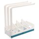 Kitchen hole-free storage rack desktop wall-mounted dual-purpose A drain rag rack household countertop sink storage sponge