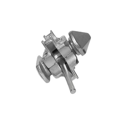 集装箱转锁半自动中间扭锁单锥燕尾锁连接固定配件吊装角件紧固件 - 图3