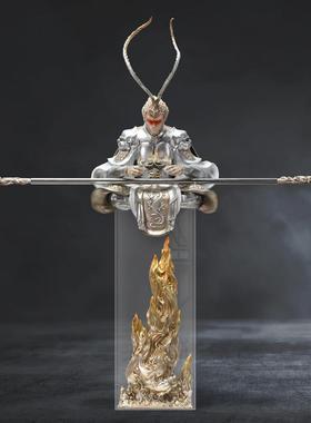 斗战胜佛摆件客厅玄关装饰齐天大圣孙悟空办公室落地摆设开业送礼