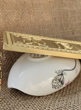 天官赐福门对门牌匾横批s牌挂件纯黄铜挂饰品客厅入户门贴定制家