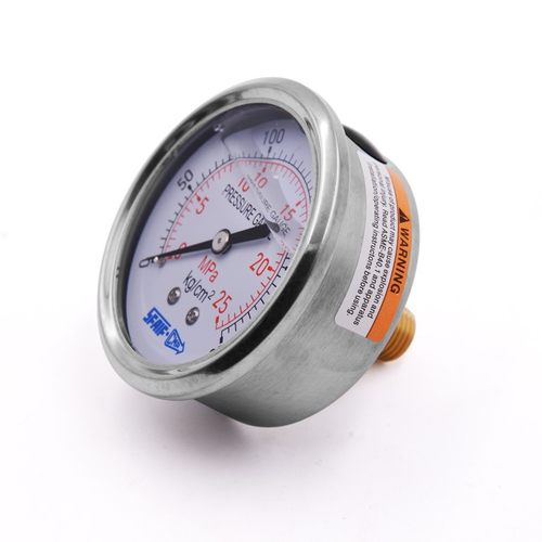 油压表竖向抗震耐震压力表径向测压YN-601.62.5/4/10/16/2W5/40MP - 图3