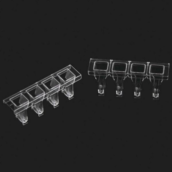 透明塑料PCR八连管实验室耗材无色8联管离心管0.1/0.2ml连盖排管,淘宝优惠券,粉丝福利购,淘宝优惠卷