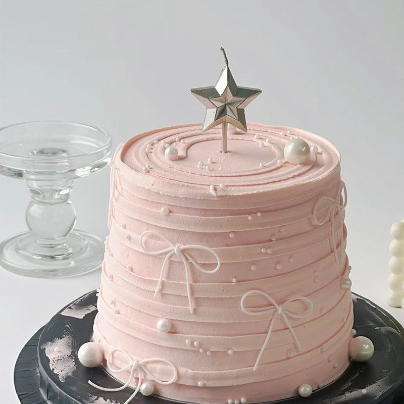 ins钻石五角星星蜡烛蛋糕装饰插件镀金蜡烛仙女生日甜品装扮插件,淘宝优惠券,粉丝福利购,淘宝优惠卷