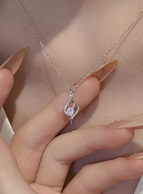 透莎丘比特之箭S925纯银项链女