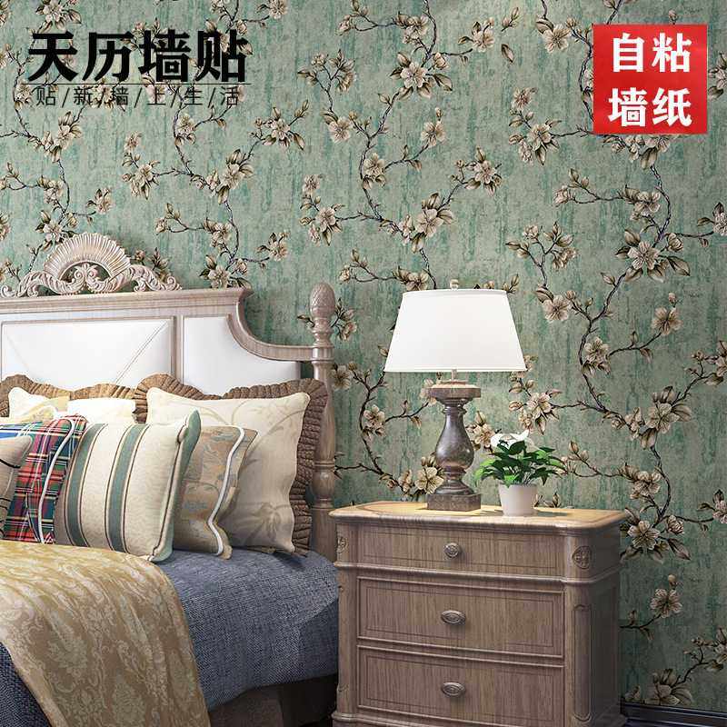 ebay自粘无纺布墙纸加厚立体铝膜客厅电视背景墙卧室美式墙纸装饰,淘宝优惠券,粉丝福利购,淘宝优惠卷