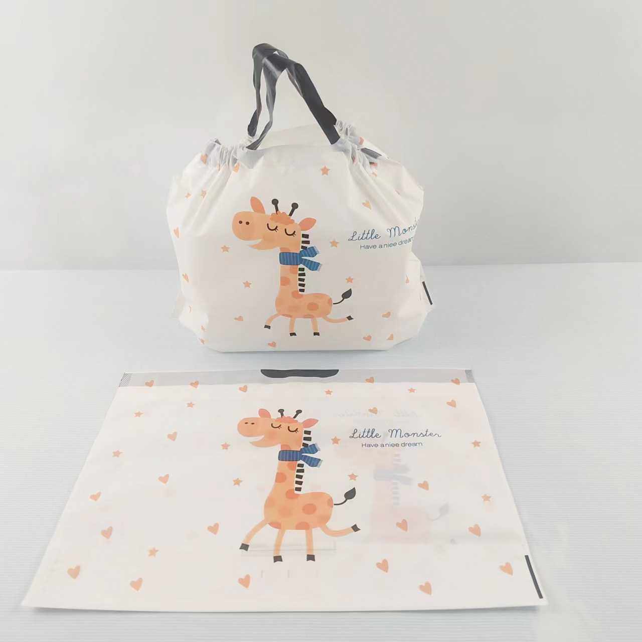 束口袋一次性外卖打包袋手提加厚食品袋餐饮抽绳塑料袋子,淘宝优惠券,粉丝福利购,淘宝优惠卷