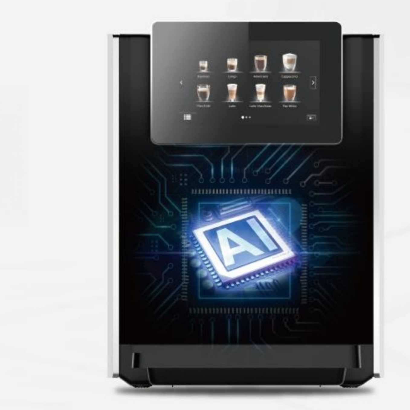 全自动咖啡机意式现磨一键触屏出咖啡打奶泡研磨智能一体家用 - 图1