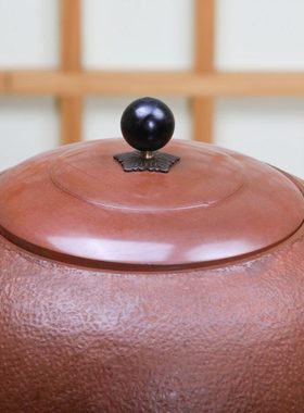 手工日式家用大号摆件客厅复古质感储水罐紫铜精品2020新款