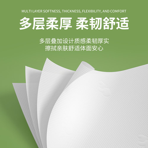 悬挂式抽纸1010张家用实惠装整箱批卫生纸餐巾纸宿舍纸 - 图1