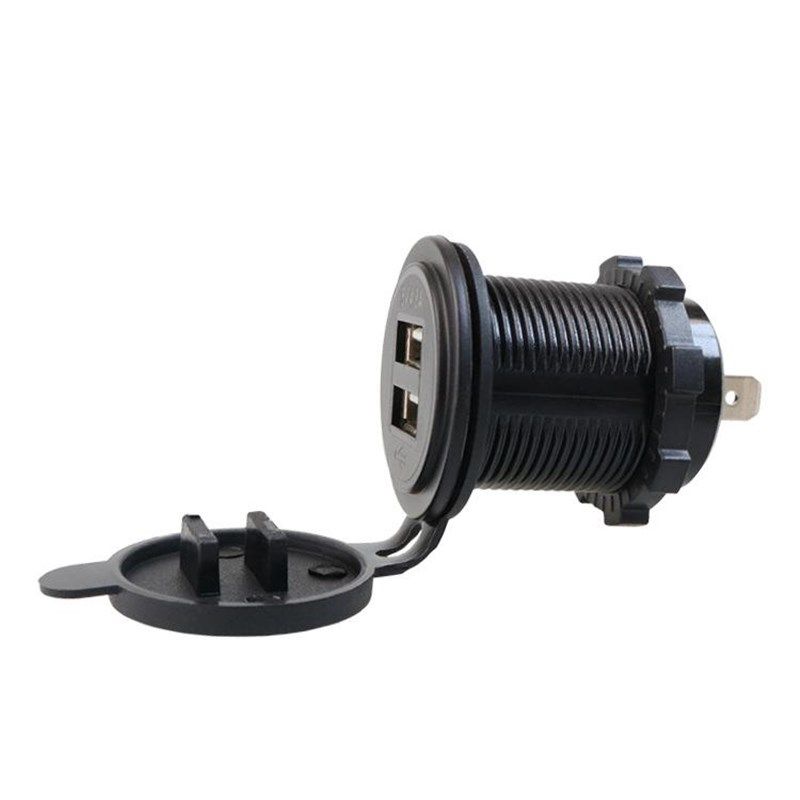 汽车摩托车房车船4.8A车充双口USB车载双光圈手机充电器改装配件,淘宝优惠券,粉丝福利购,淘宝优惠卷