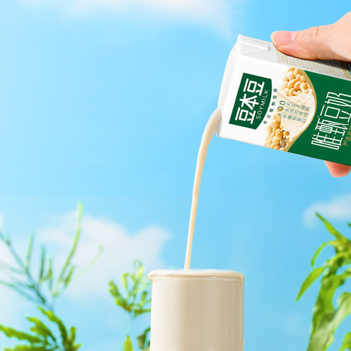 【立减】豆本豆唯甄豆奶原味250ml*24盒/箱学生儿童营养早餐官方-图2