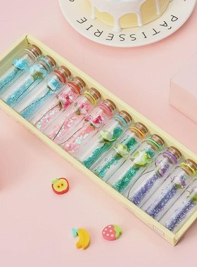 复古幸运挂饰许愿瓶创意学生生日礼物玻璃工艺V品海洋漂流瓶