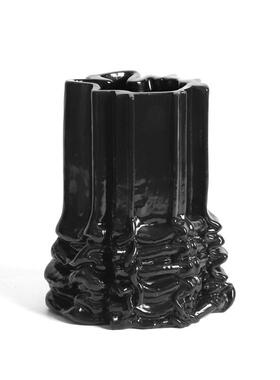 现代白色红色堆积堆堆抽象异型几何树脂花插花瓶客厅装饰摆件