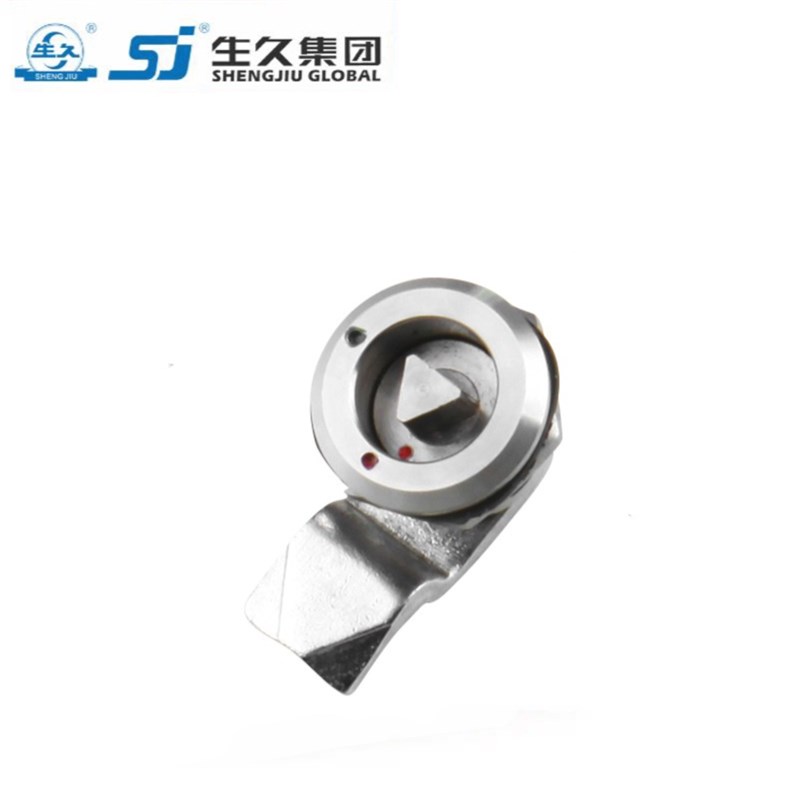 生久柜锁门锁MS845-7B不锈钢三角锁S型SJ机箱锁配电柜锁 拉伸锁 - 图0