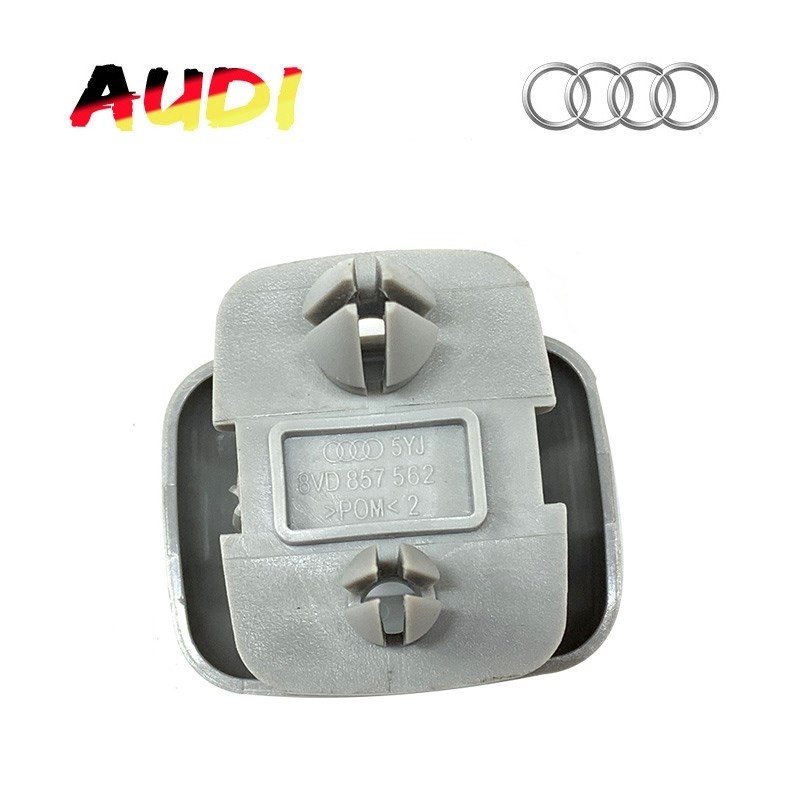 奥迪A4L A3 Q5 A6L Q3 A5 遮阳板卡扣挡光板化妆镜固定卡子挂钩 - 图1