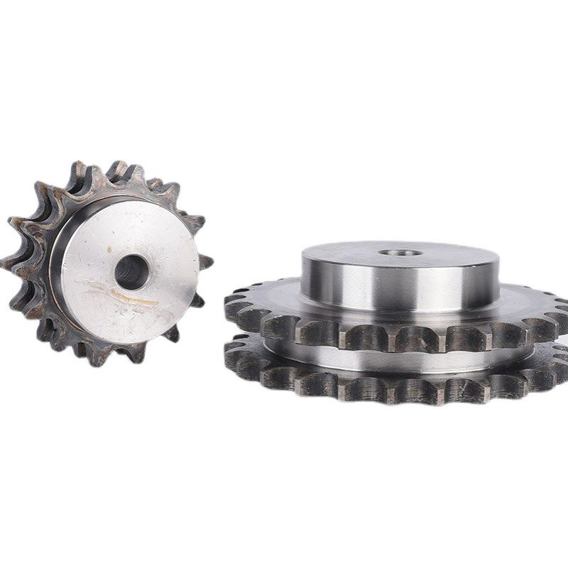 6分双排搭台45#碳钢工业链轮链条机械传动涡轮台轮齿轮加工定制,淘宝优惠券,粉丝福利购,淘宝优惠卷