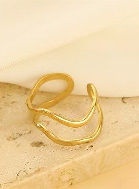 保色不锈钢不Y规则开口环