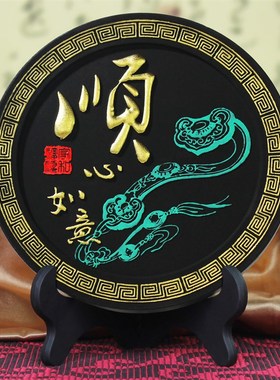 活性炭雕工艺品办公室书房桌面摆件F客厅酒柜玄关博古架家居装饰