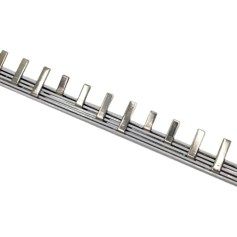 4P63A汇流排40A60A100A紫铜72间距DZ47空开连接排C45断路器接线排 - 图3