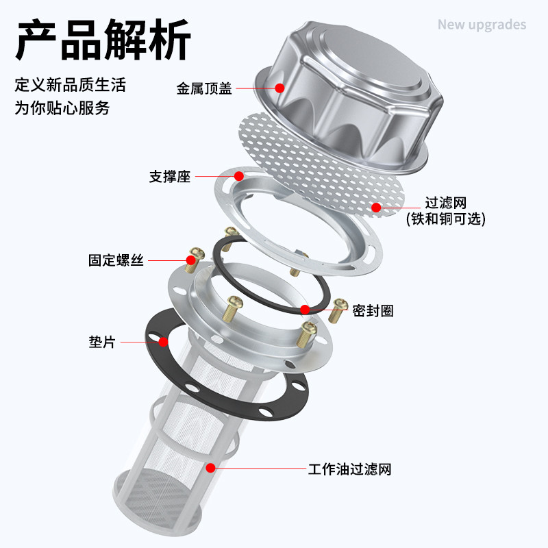 空气滤清器油箱过滤网ab1162ab1163液压站加油口液压帮浦配件大,淘宝优惠券,粉丝福利购,淘宝优惠卷