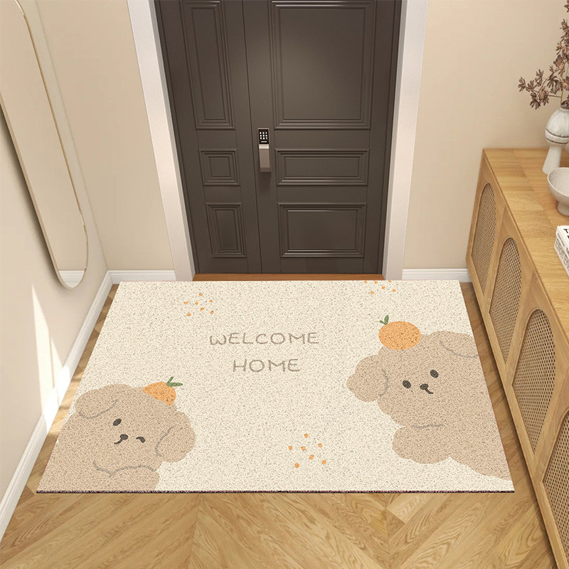 入户门地垫大门口丝圈门垫家用进门脚垫2022新款兔年喜庆红色地毯,淘宝优惠券,粉丝福利购,淘宝优惠卷