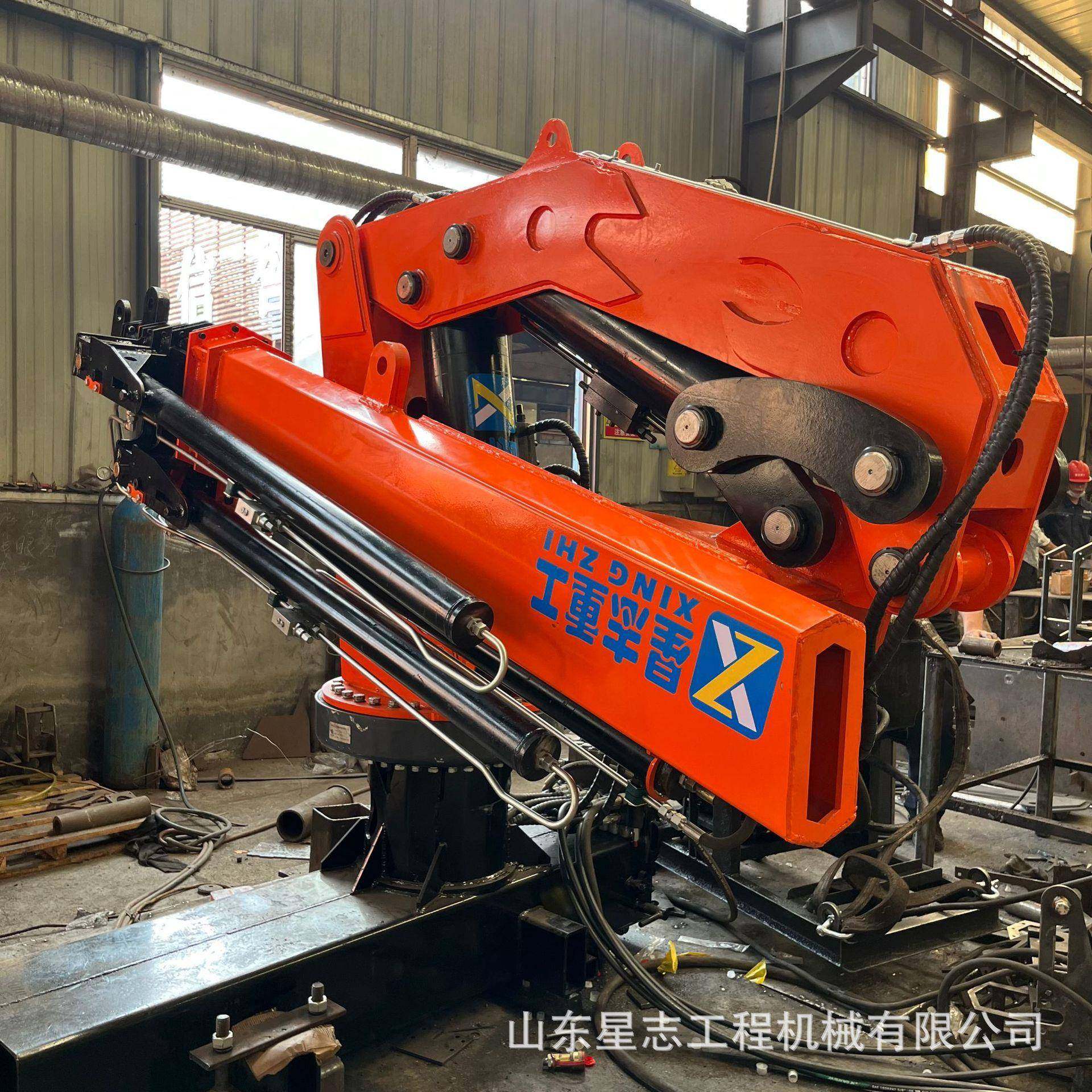 多功能工程机械移动式折臂尾吊建筑施工液压车载伸缩式折臂吊,淘宝优惠券,粉丝福利购,淘宝优惠卷