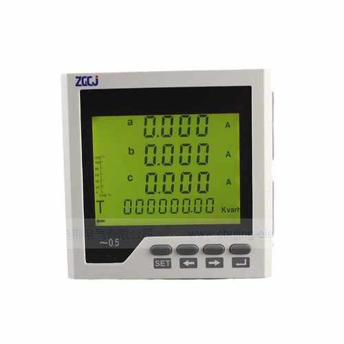 中文 英文版功率表CJ-3D3Y LCD液晶显示电表 三相液晶多功能表 - 图3
