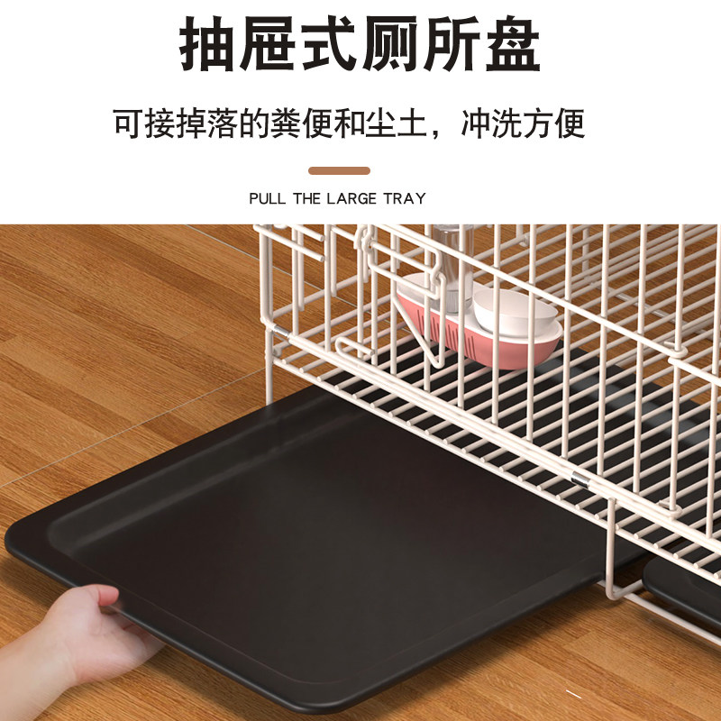 双层猫笼子家用室内猫别墅超大自由空间带厕所猫咪专用猫窝小猫屋,淘宝优惠券,粉丝福利购,淘宝优惠卷