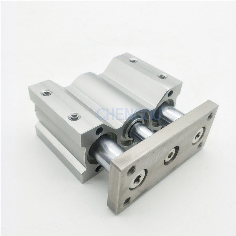 SMC型三 导杆气缸MGQL MGQM12-10-16-20-25-30/40/50/75/100 MGQM,淘宝优惠券,粉丝福利购,淘宝优惠卷