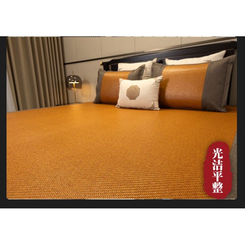 高档加厚植物藤席天然纯藤空调席夏季凉席1.5米软床席子1.8三件套,淘宝优惠券,粉丝福利购,淘宝优惠卷