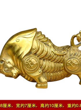 华尔街牛金牛铜牛摆件纯铜生肖牛属牛大号办公室牛U摆件家居旺市