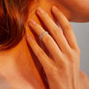 Zhao Lusi's same style LELOUP diamond ice ring