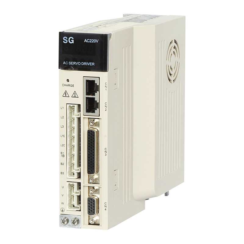 宇海SG-AS伺服电机驱动器400/750/1KW三相220V控制绝对值马达 - 图1